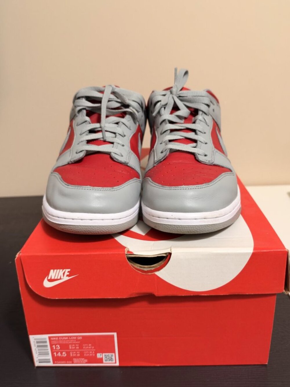 Nike Dunk Low QS Reverse Ultraman FQ6965-600 Mens Size 13 With Box